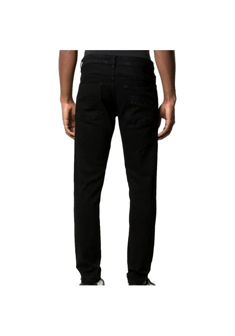 jeans slim fit con ricamo logo VERSACE JEANS COUTURE | Pantaloni | A2GWA0D4 60366899